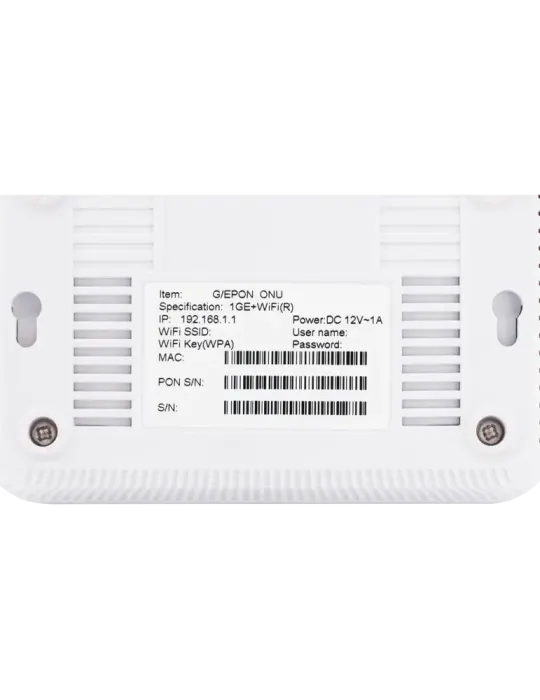 VSOL V-SOL Router ONT Wi-Fi 4 - 1X PON 1x LAN RJ45 10/100/1000Mbps - 8