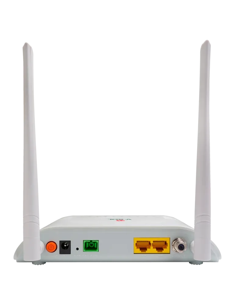 VSOL V-SOL Router ONT Wi-Fi 4 CATV - 1X PON 1x LAN RJ45 FE 1x LAN RJ45