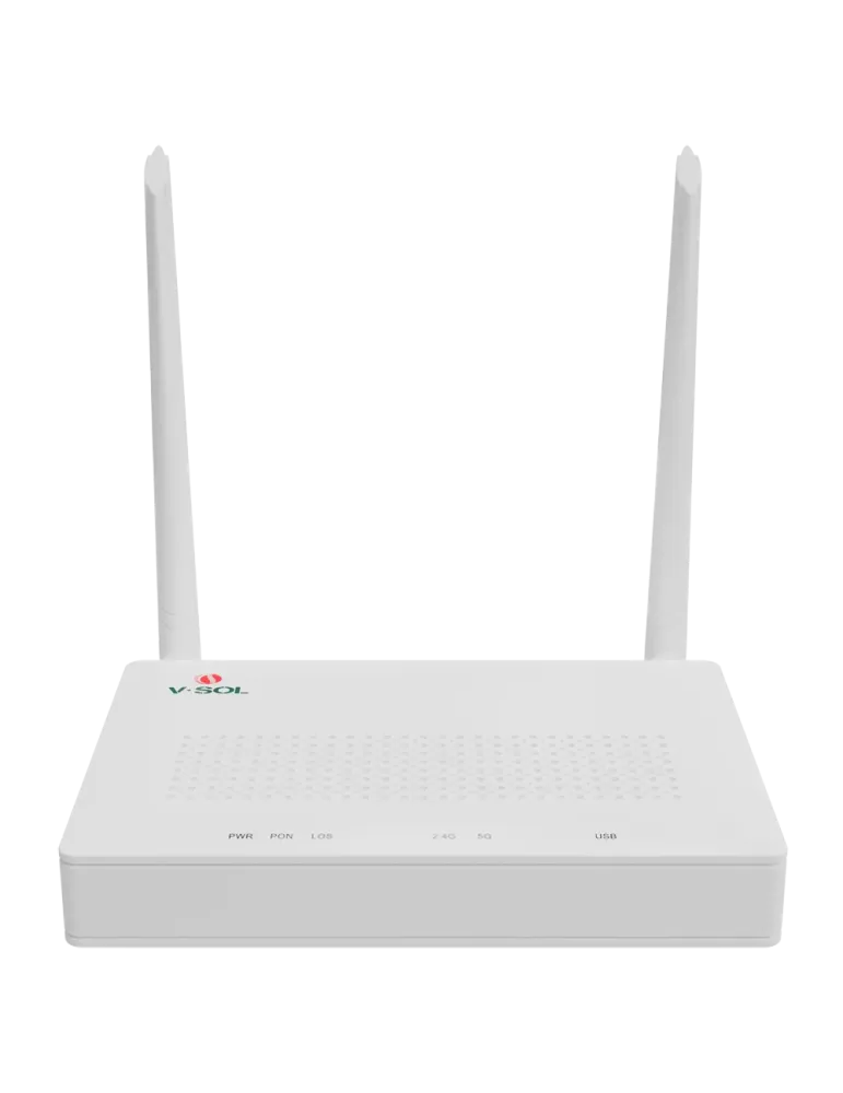 VSOL V-SOL Router ONT Wi-Fi 5 AC1200 - 1X PON 4x LAN RJ45 10/100/1000M