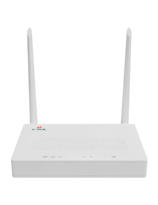 VSOL V-SOL Router ONT Wi-Fi 5 AC1200 - 1X PON 4x LAN RJ45 10/100/1000M