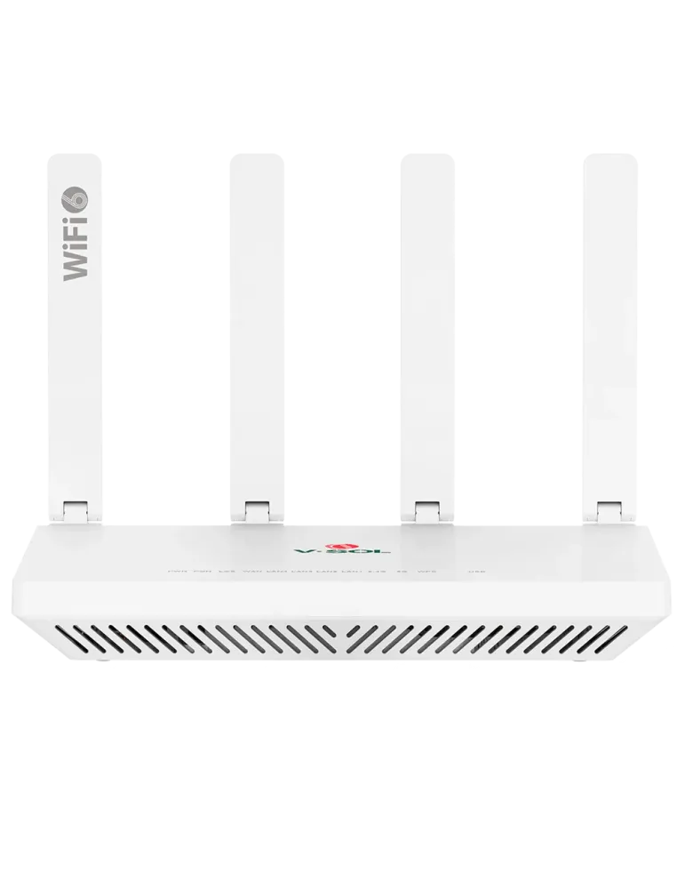 VSOL V-SOL Router ONT Wi-Fi 6 AX3000 - 1X PON 4x LAN RJ45 10/100/1000M