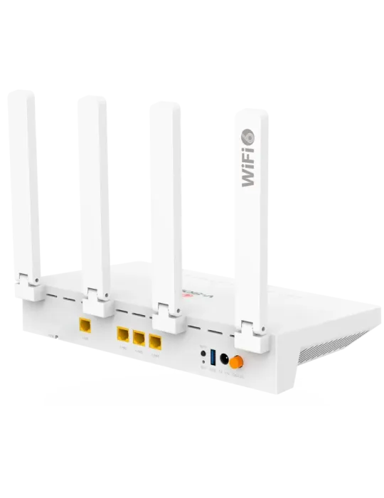 VSOL V-SOL Router ONT Wi-Fi 6 AX3000 - 1X PON 4x LAN RJ45 10/100/1000M