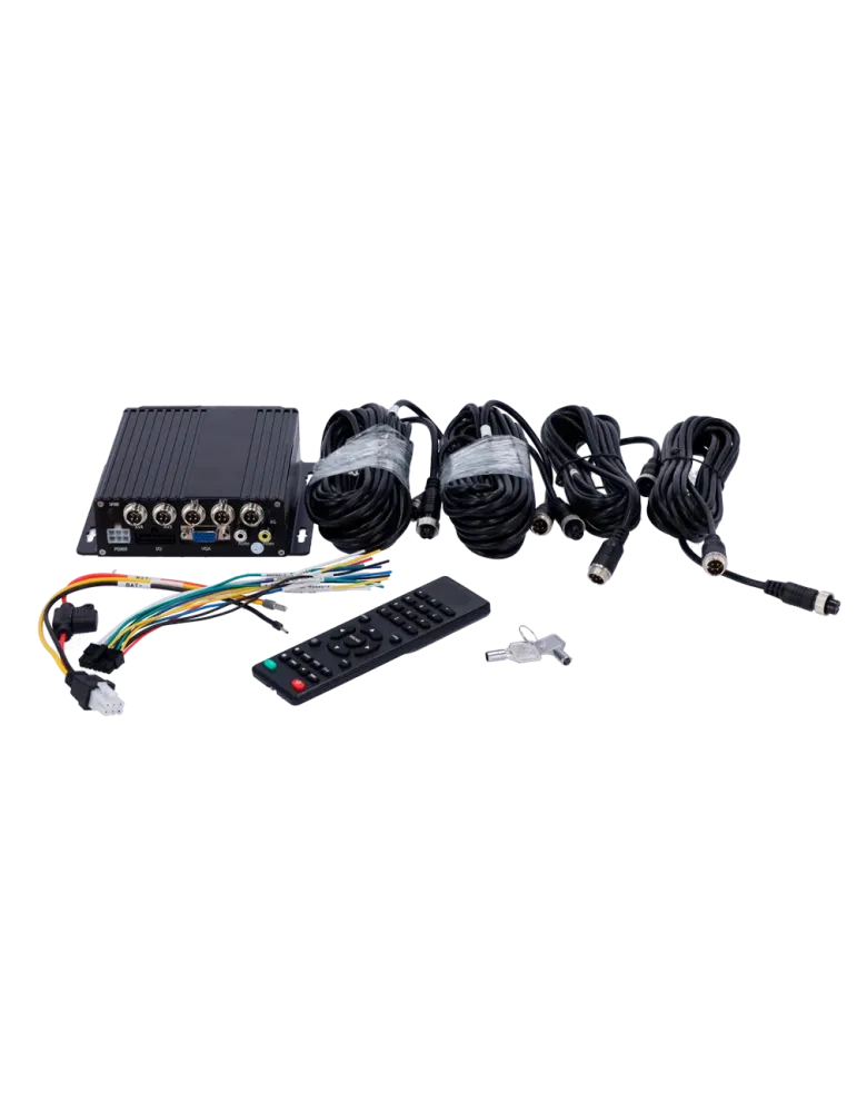 MARCA BLANCA MDVR básico 4 canales AHD 1080P - Grabación en tarjeta SD