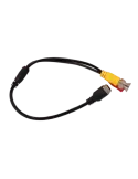MARCA BLANCA Cable M12M a BNC + DC - Cable de conversión para cámaras