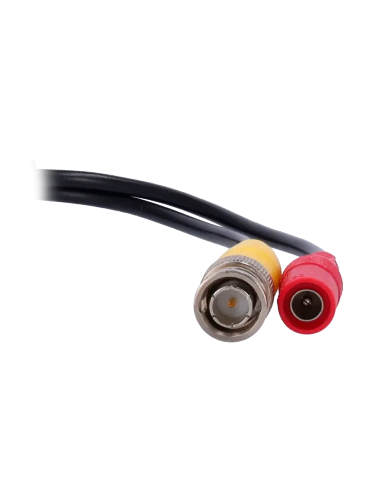 MARCA BLANCA Cable M12M a BNC + DC - Cable de conversión para cámaras