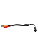 MARCA BLANCA Cable M12F a BNC + DC - Cable de salida de video para mon