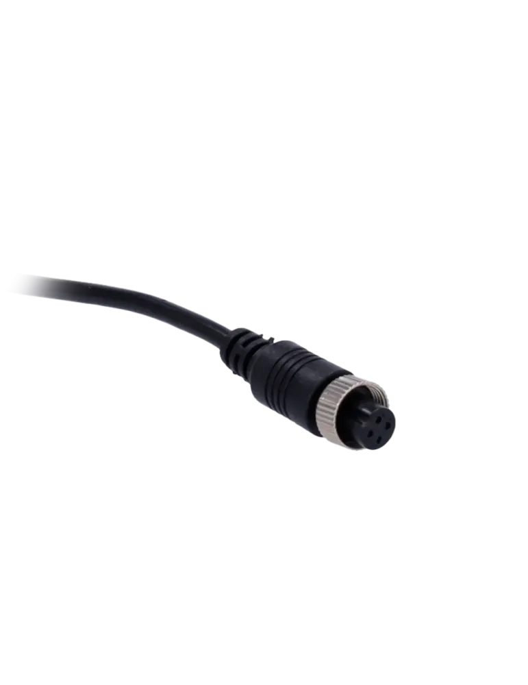 MARCA BLANCA Cable M12F a BNC + DC - Cable de salida de video para mon