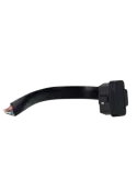 MARCA BLANCA Cable OBD2 Macho - 16 pines - Longitud 30cm - Perfil bajo