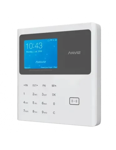 ANVIZ Control de presencia - Tarjeta EM y PIN - 10.000 usuarios | 100.