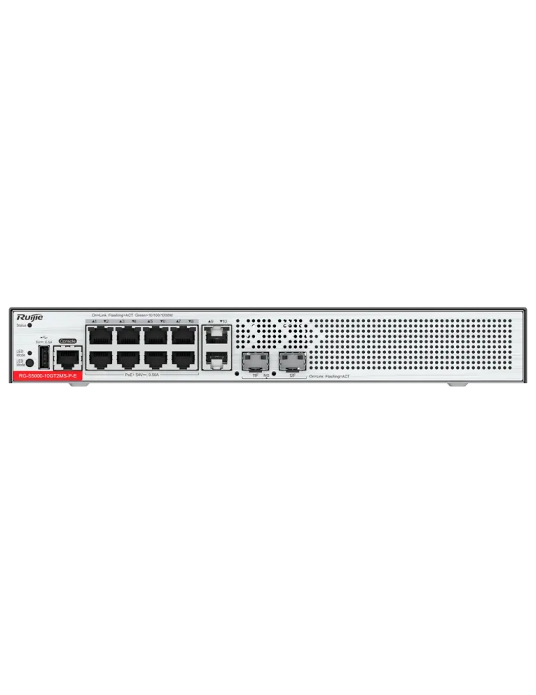 RUIJIE EBG WIS Switch PoE Cloud Gestionable L2+ - 10 puertos RJ45 GE +