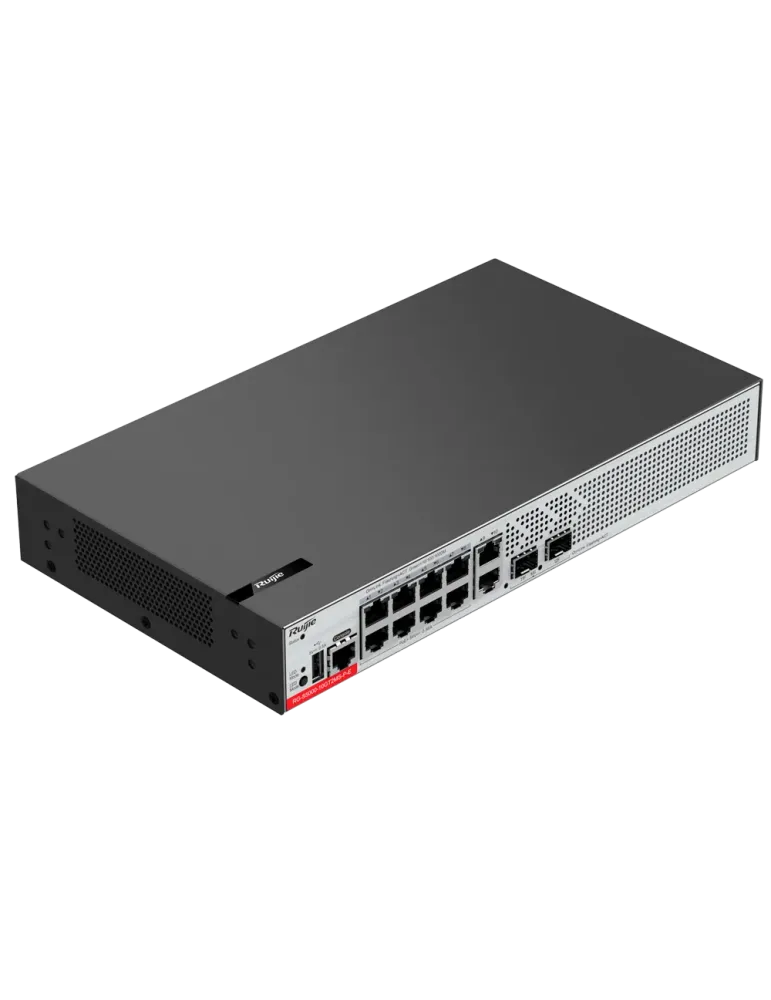 RUIJIE EBG WIS Switch PoE Cloud Gestionable L2+ - 10 puertos RJ45 GE +