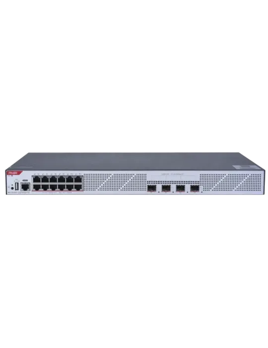 RUIJIE EBG WIS Switch Cloud Gestionable L3 - 12 puertos PoE RJ45 + 4 p