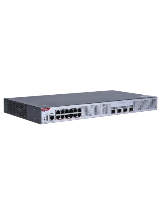 RUIJIE EBG WIS Switch Cloud Gestionable L3 - 12 puertos PoE RJ45 + 4 p