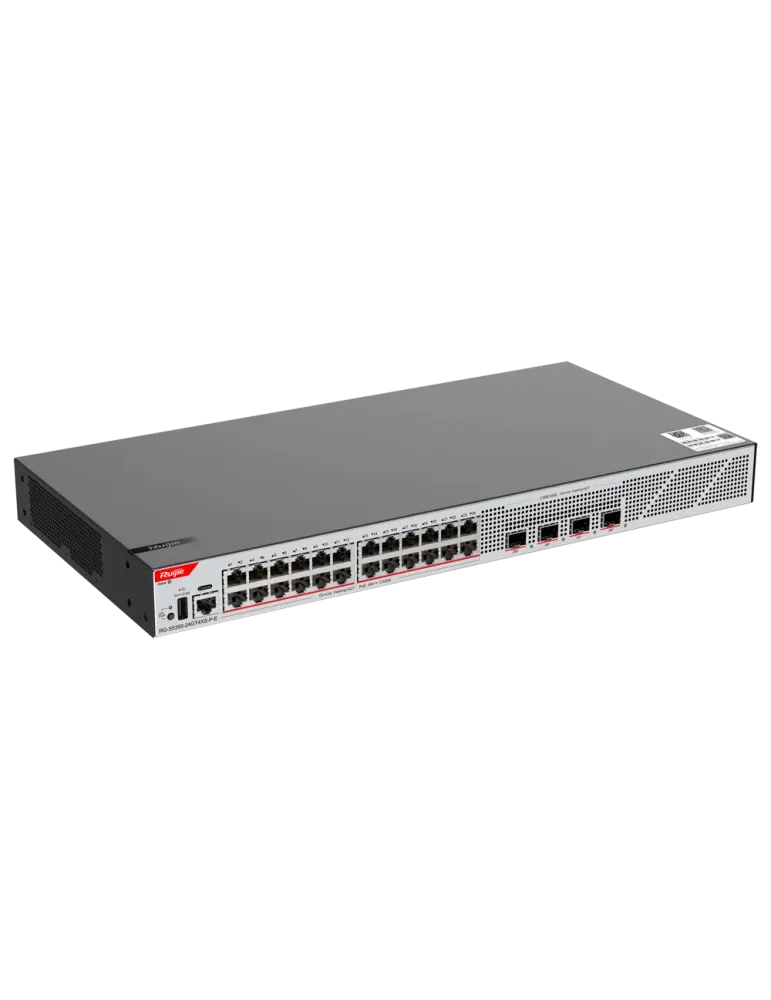 RUIJIE EBG WIS Switch Cloud Gestionable L3 - 24 puertos PoE RJ45 + 4 p