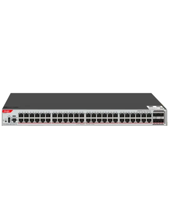RUIJIE EBG WIS Switch Cloud Gestionable L3 - 48 puertos PoE RJ45 + 4 p