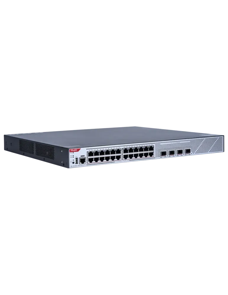 RUIJIE EBG WIS Switch Cloud Gestionable L3 - 24 puertos PoE RJ45 + 4 p