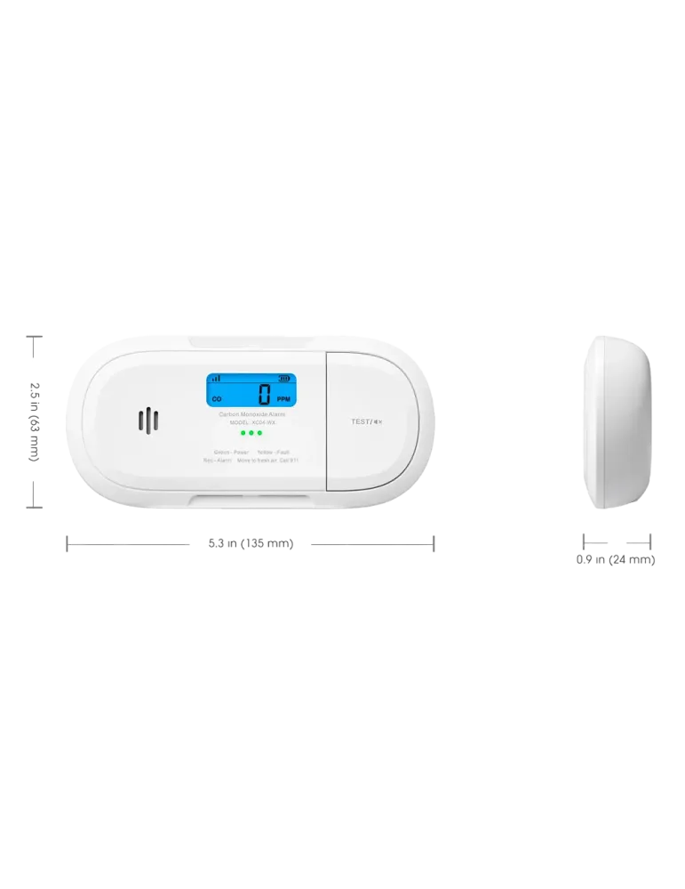 X-SENSE Detector de CO autónomo X-Sense - Permite conectar 24 detector