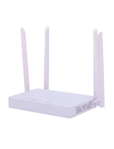 Marca Blanca Router ONT Wi-Fi 5 AC1300 - 4 Puertos LAN RJ45 10/100Mbps