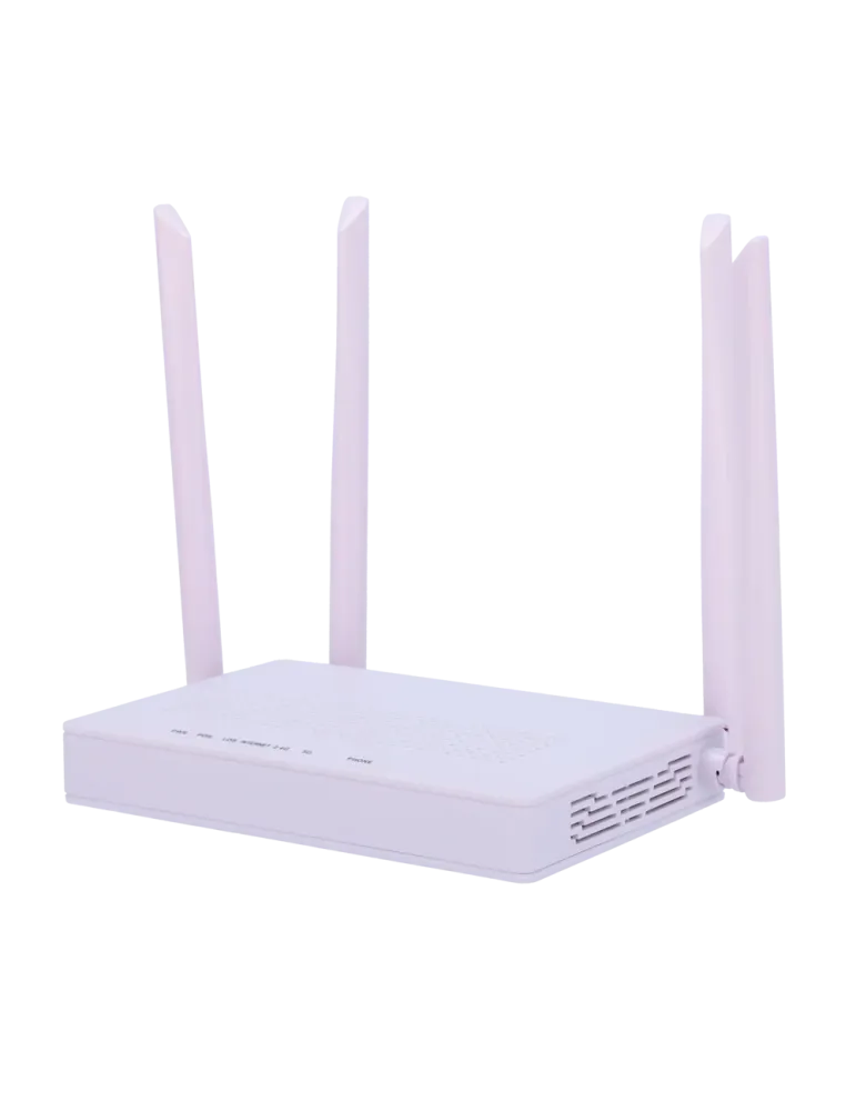 Marca Blanca Router ONT Wi-Fi 5 AC1300 - 4 Puertos LAN RJ45 10/100Mbps