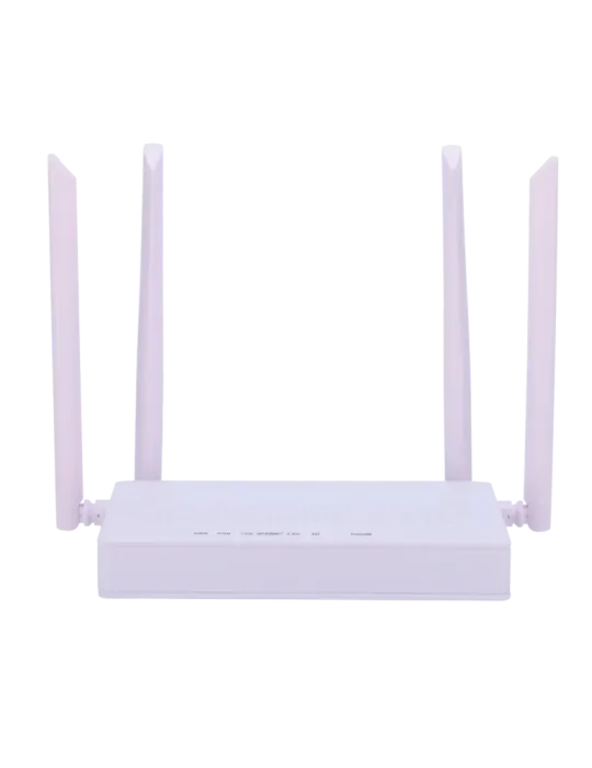 Marca Blanca Router ONT Wi-Fi 5 AC1300 - 4 Puertos LAN RJ45 10/100Mbps