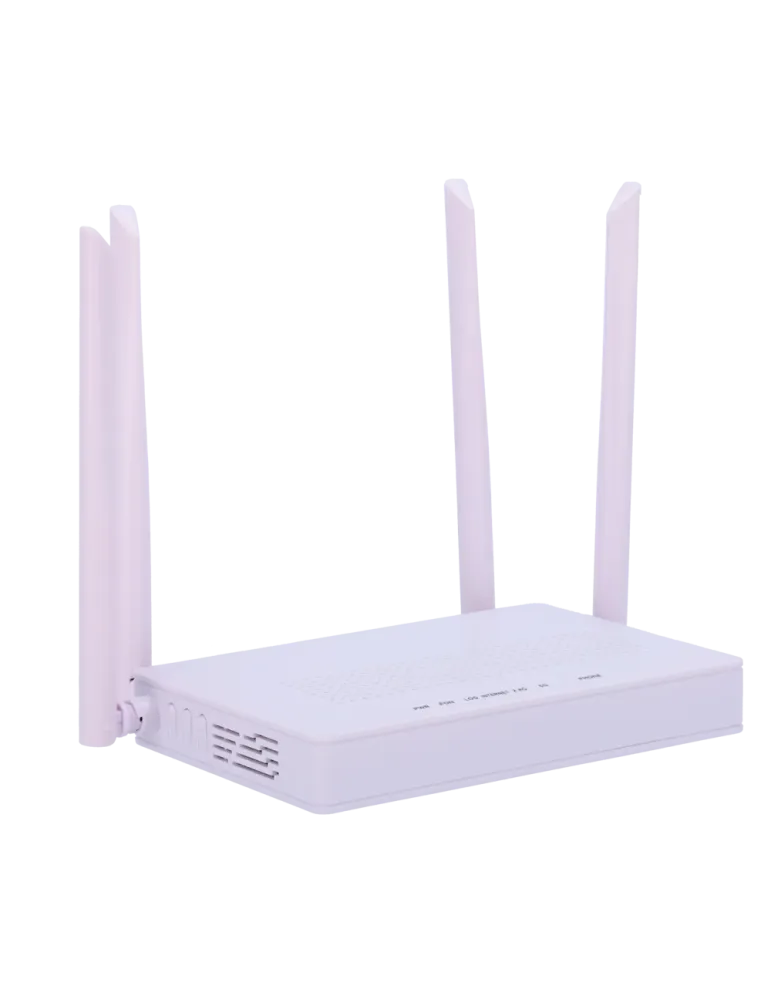 Marca Blanca Router ONT Wi-Fi 5 AC1300 - 4 Puertos LAN RJ45 10/100Mbps