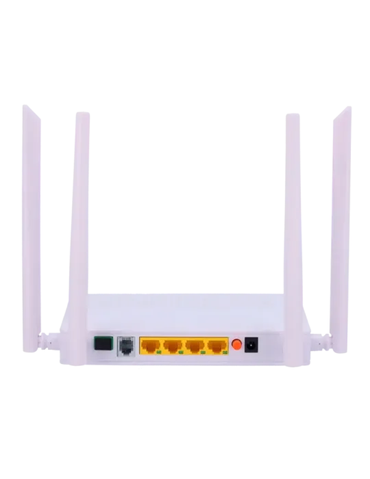 Marca Blanca Router ONT Wi-Fi 5 AC1300 - 4 Puertos LAN RJ45 10/100Mbps