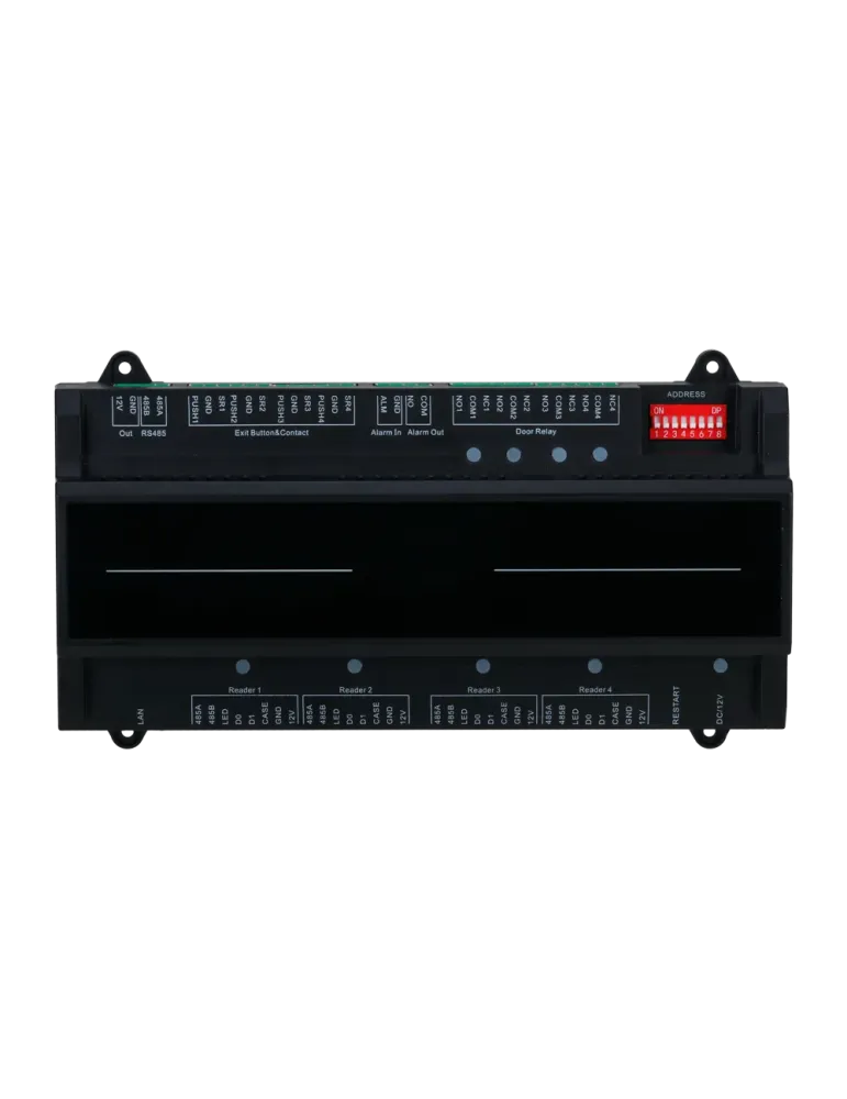 X-SECURITY Controladora de accesos biométrica - Acceso por huella, tar