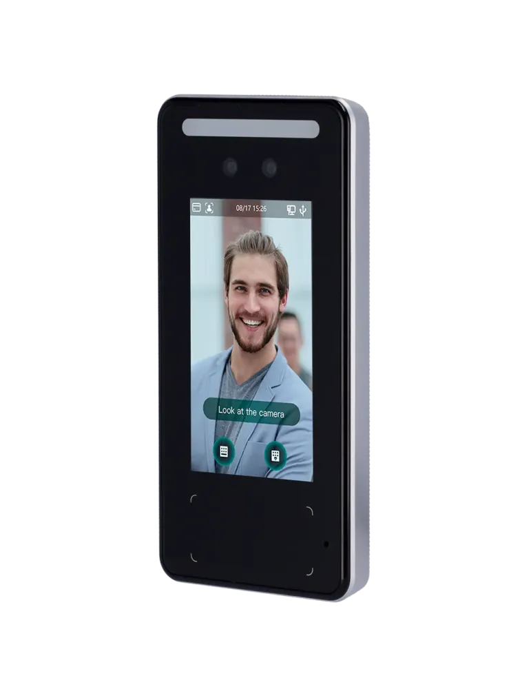 X-SECURITY Control de Acceso y Presencia - Reconocimiento facial, tecl