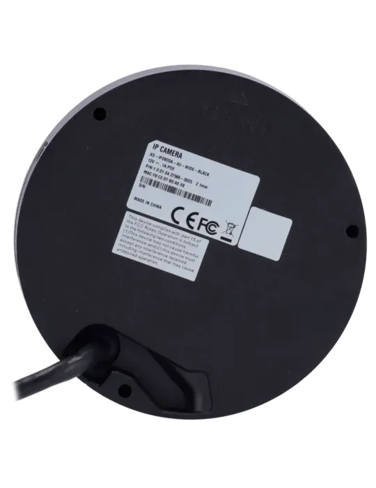 X-SECURITY Cámara IP 4 Megapixel - 1/2.1″ 4MP Gran Angular - Compresió