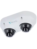 X-Security Cámara IP Domo dual - 2x 4 Megapíxel (2560x1440) - 2x Lente