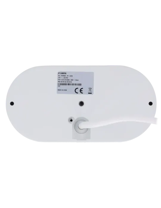 X-Security Cámara IP Domo dual - 2x 4 Megapíxel (2560x1440) - 2x Lente