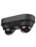 X-Security Cámara IP Domo dual - 2x 4 Megapíxel (2560x1440) - 2x Lente