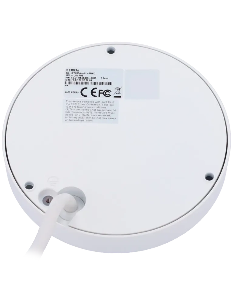 X-Security Cámara IP Domo dual - 2x 4 Megapíxel (2560x1440) - Lente fi