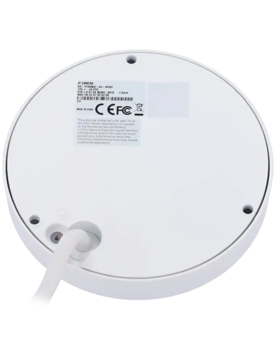 X-Security Cámara IP Domo dual - 2x 4 Megapíxel (2560x1440) - Lente fi