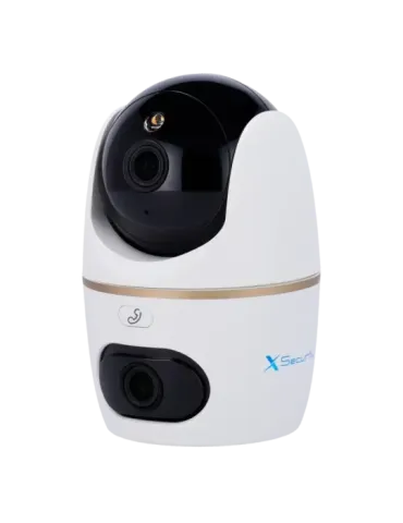 X-Security IP dual Wi-Fi - Doble Lente (Panorámica 5Mpx + PT 5Mpx) - L