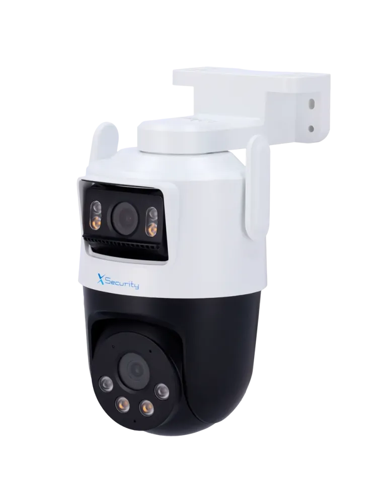 X-Security IP tándem Wi-Fi - Doble Lente (Panorámica 5Mpx + PT 5Mpx) -