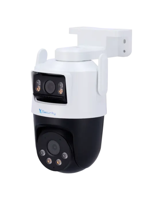 X-Security IP tándem Wi-Fi - Doble Lente (Panorámica 5Mpx + PT 5Mpx) -