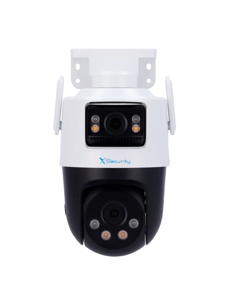 X-Security IP tándem Wi-Fi - Doble Lente (Panorámica 5Mpx + PT 5Mpx) -