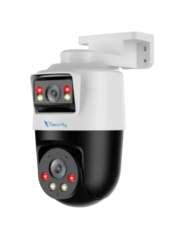 X-Security IP tándem gama ULTRA - Doble Lente (Panorámica 2Mpx + PT 2M