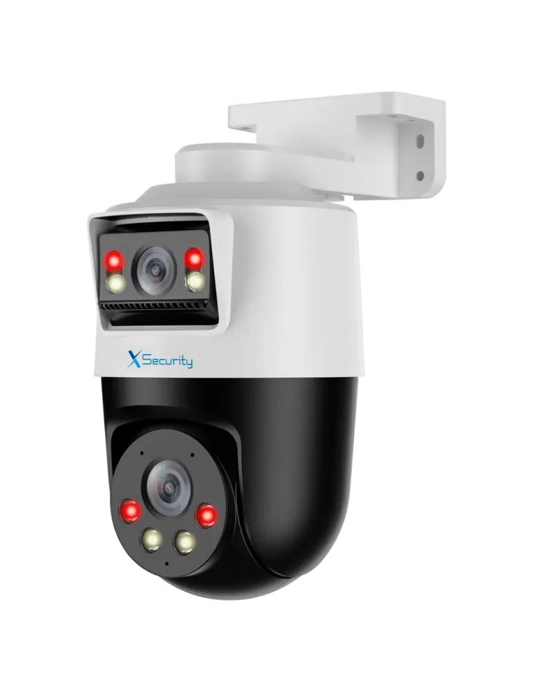 X-Security IP tándem gama ULTRA - Doble Lente (Panorámica 2Mpx + PT 2M