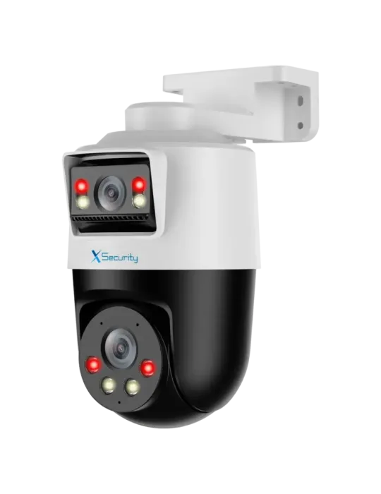X-Security IP tándem gama ULTRA - Doble Lente (Panorámica 2Mpx + PT 2M
