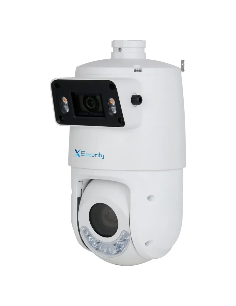 X-Security IP tándem gama ULTRA - Doble Lente (Panorámica 2Mpx + PTZ 4