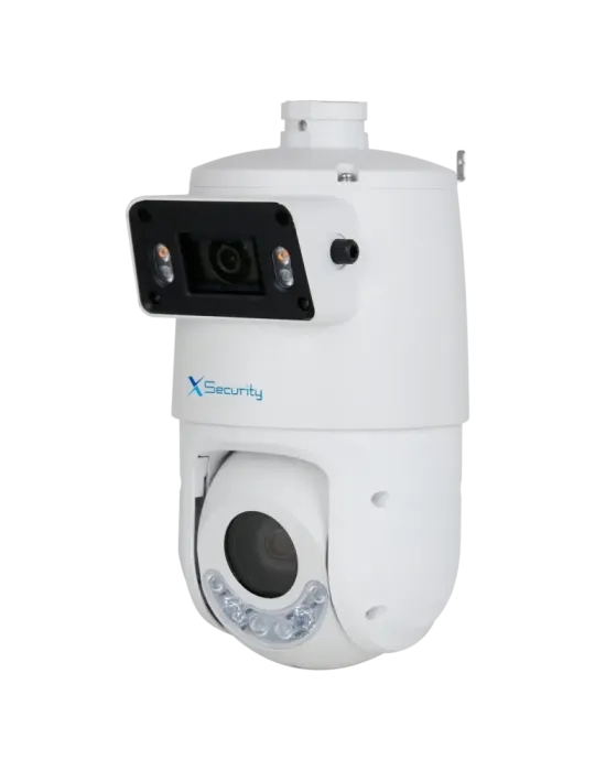 X-Security IP tándem gama ULTRA - Doble Lente (Panorámica 2Mpx + PTZ 4