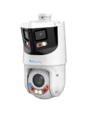 X-Security IP tándem gama ULTRA - Doble Lente (Panorámica 8Mpx + PTZ 4