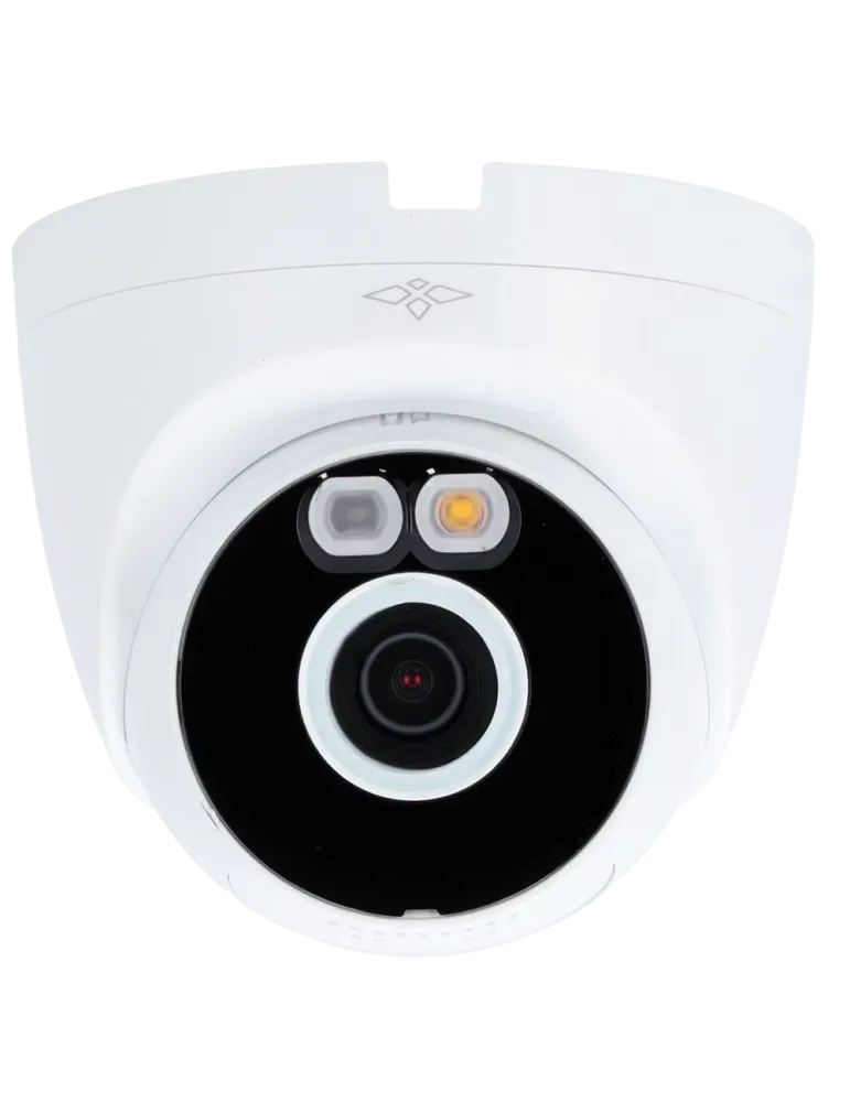 X-SECURITY Cámara Turret IP 4Mpx gama PRO - Smart Dual Light alcance 3
