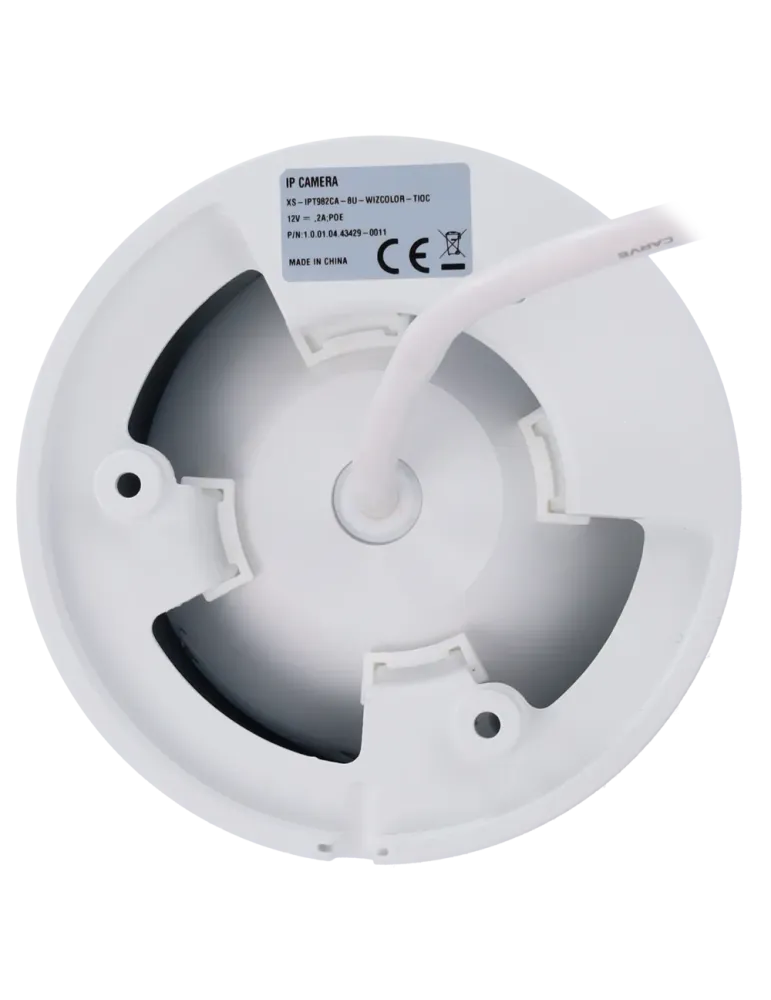 X-Security Cámara IP Turret Wizcolor - 4 Megapíxel (2688x1520) | Senso