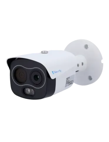 X-SECURITY Cámara térmica Bullet Dual IP X-Security - 256x192 VOx | Le