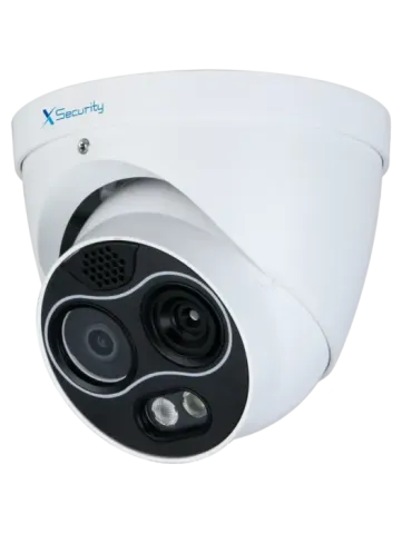 X-SECURITY Cámara térmica Dual IP X-Security - 256x192 VOx | Lente 7 m