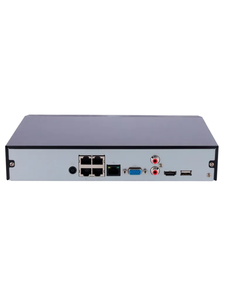 X-SECURITY Grabador IP X-Security AI - 4 CH vídeo IP | 4 CH PoE - Reso