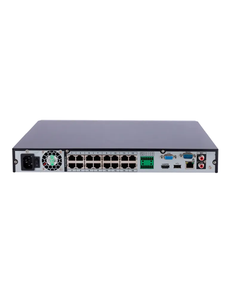 X-SECURITY Grabador X-Security NVR 16 canales IP - Resolución máxima 1